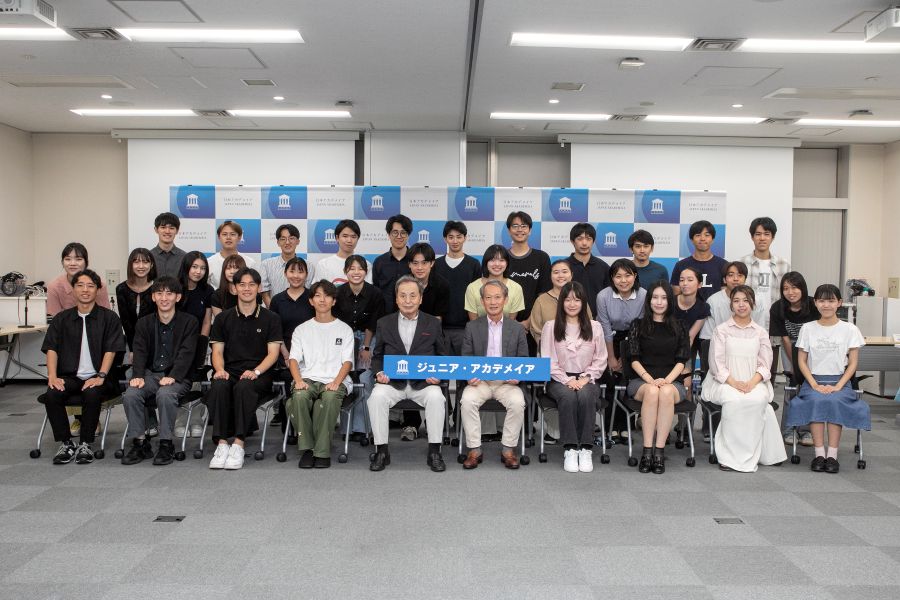 9月20日に実施した滝崎氏との集合写真